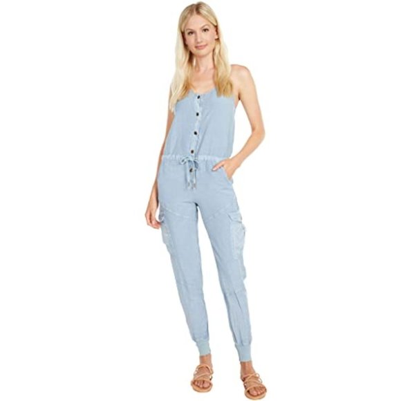 kaia denim jumpsuit